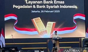 Presiden resmikan Bank Emas pertama di Indonesia