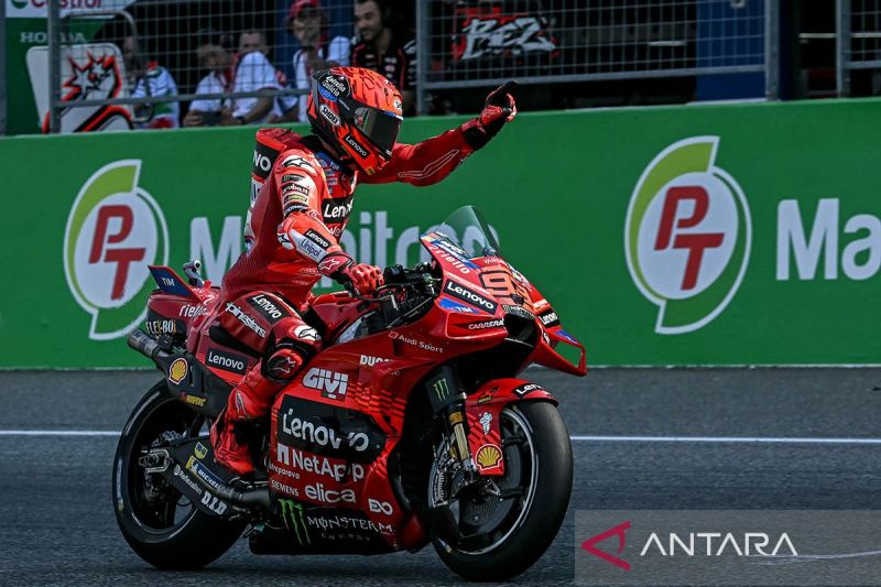 Marc Marquez menangi MotoGP Thailand 2025