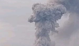 Gunung Dukono Halut kembali erupsi