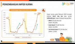 BPS: Impor kurma tercatat 16,47 ribu ton pada Februari 2025