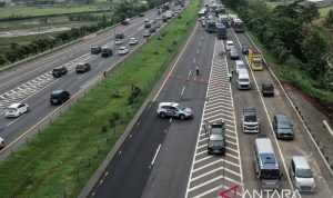 Korlantas berlakukan "one way" lokal Cipali karena arus lalin tinggi
