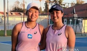 Aldila mulai berlatih di lapangan Indian Wells