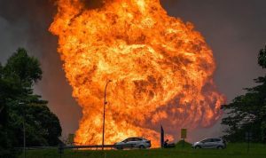 Pipa gas Petronas terbakar di Selangor sebabkan korban luka