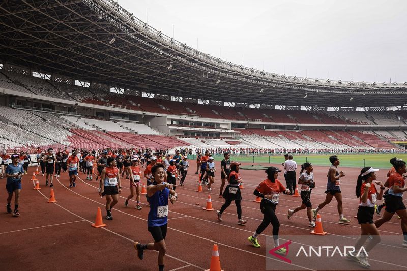 Unggul satu detik, Narman juara marathon nasional BTN Jakim 2025