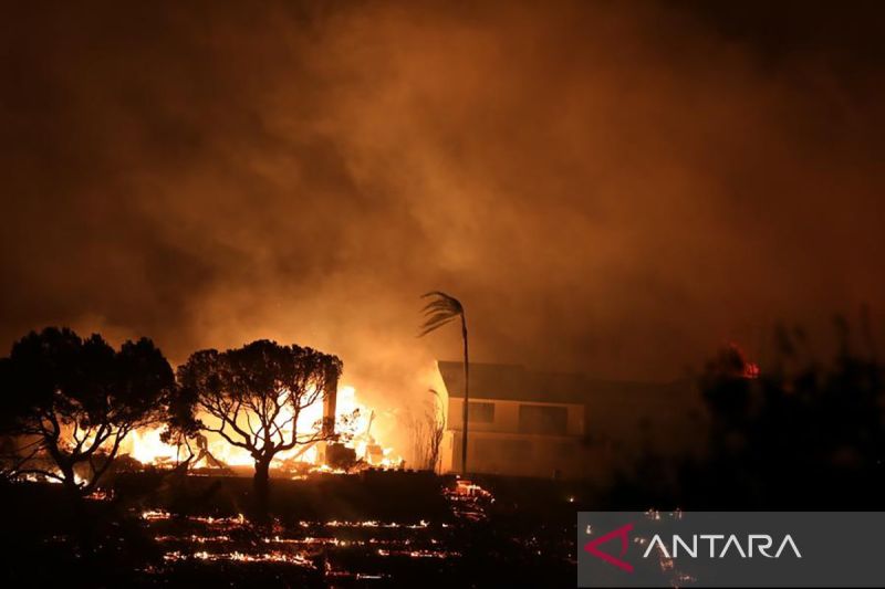 California hadapi karhutla terbesar tahun ini, 70.800 ha terbakar