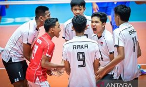 Indonesia menangi laga terakhir Pool B Kejuaraan Voli Asia U-16 2025