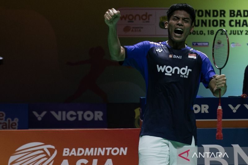 Ubed raih gelar juara tunggal putra Kejuaraan Asia Junior 2025