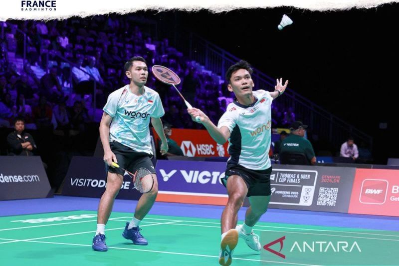 Fajar/Fikri siap habis-habisan lawan Kim/Seo di final French Open 2025