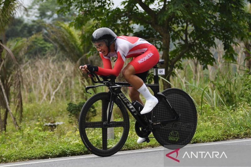 Balap sepeda raih emas road race beregu putra SEA Games 2025