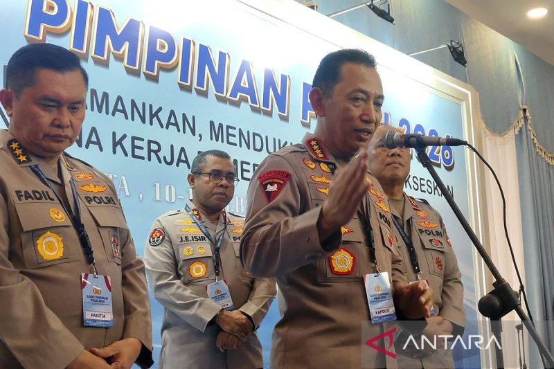 Kapolri tegaskan komitmen Polri dukung penuh program kerja pemerintah