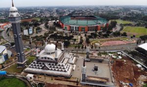 Masjid Raya Nurul Wathon di Kabupaten Bogor