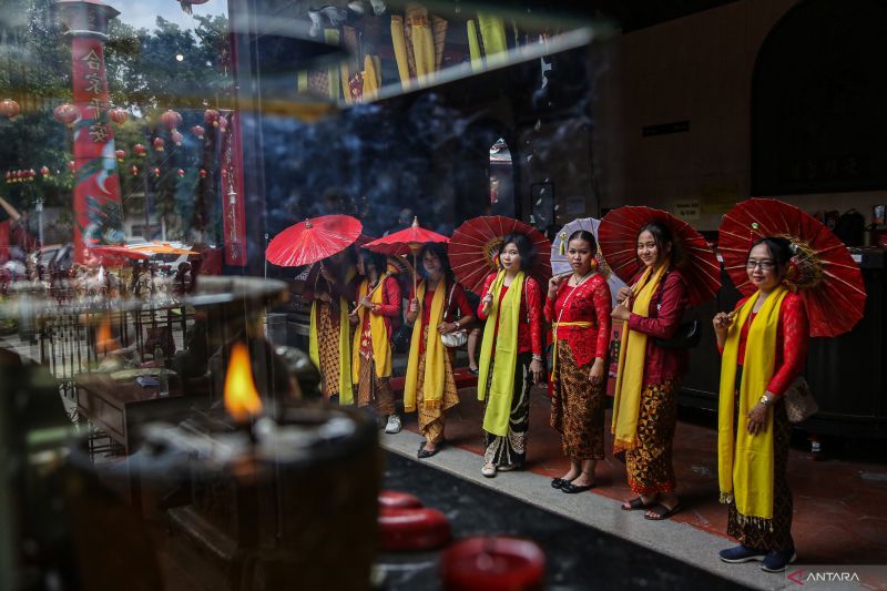 Tradisi Ketuk Pintu sambut Imlek di Semarang