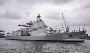 Kedatangan KRI Prabu Siliwangi-321 perkuat pertahanan laut nasional