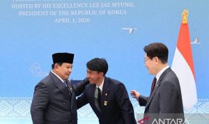 Prabowo bangga pada Sugianto, penyelamat kebakaran di Korsel