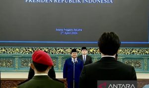 Prabowo lantik Hasan Nasbi sebagai penasihat khusus bidang komunikasi