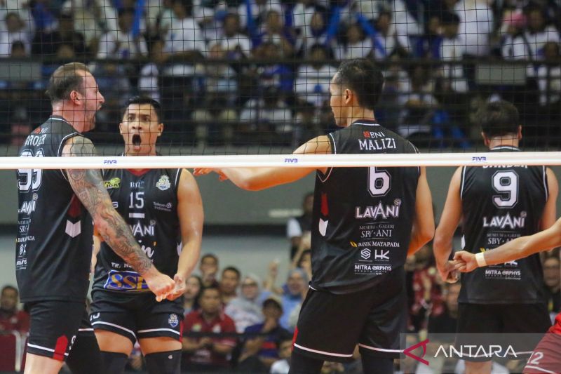 LavAni taklukkan Bhayangkara pada partai pertama final Proliga 2026