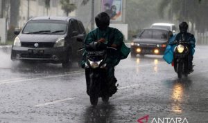Sabtu, BMKG: cuaca di kota-kota besar berpotensi diguyur hujan