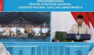 Prabowo: LNG Abadi Masela proyek penting yang ditunggu tiga dekade
