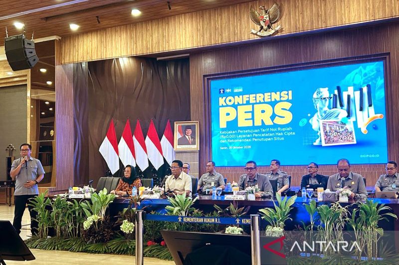 Pemerintah gratiskan 19 layanan pencatatan hak cipta