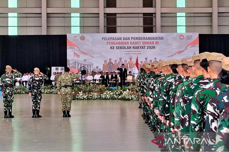 Kemensos-Kemhan berangkatkan kadet Unhan dampingi siswa Sekolah Rakyat
